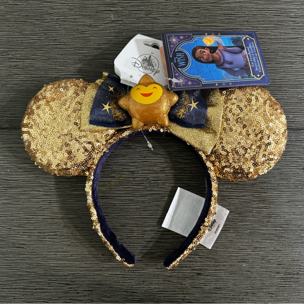 NEW Wish Sequined Ear Headband for Adults
